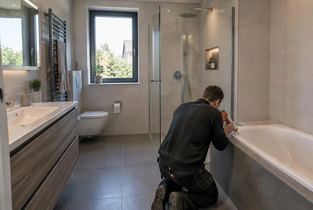 Kitbedrijf Kesteren – badkamer kit vervangen bij de douche
